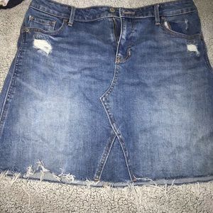 Denim skirt